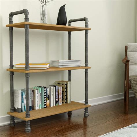 Buy Barnyard Designs Furniture 3 Tier Etagere Bookcase Solid Pine Open
