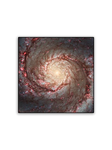 Hubble Universe Whirlpool Galaxy M51 On 11x11 Popmount Ready Etsy