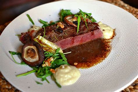 Entrecôte de boeuf cardamome noire et panais recette de boeuf