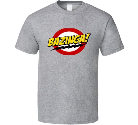 Bazinga The Big Bang Theory Sheldon T Shirt