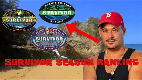 Survivor Us Season Rankings Youtube