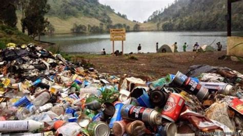 Masalah Sampah Di Gunung Dan Taman Nasional Indonesia Mengkhawatirkan