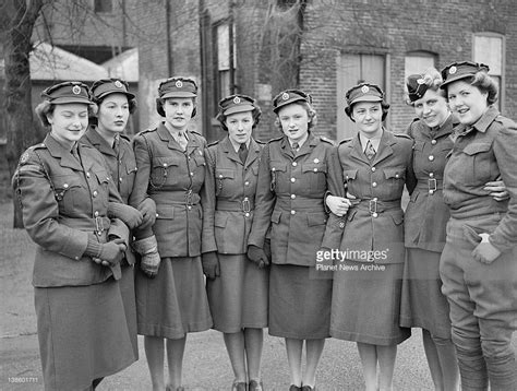 Eight Ats Girls Commended For Bravery January 1943 Wwii Women
