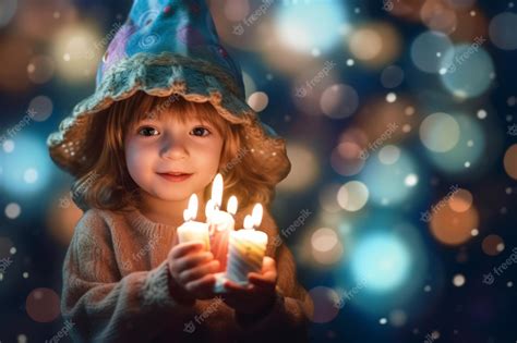 Premium Photo | Happy little girl celebrating life