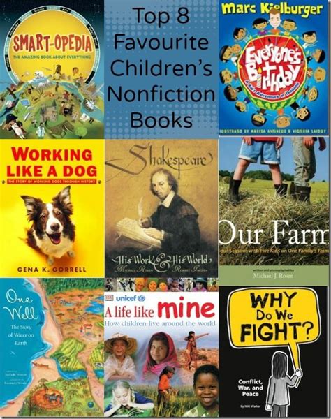 Top 8 Childrens Nonfiction Books Nonfiction Books Nonfiction Books