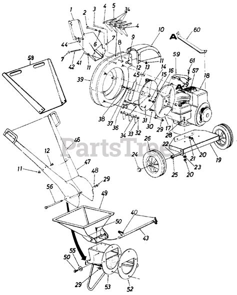 Mtd Mtd Chipper Shredder Shredder Parts Lookup With Diagrams Partstree