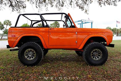 1972 Classic Ford Bronco With Coyote Engine Velocity Restorations