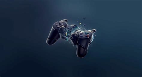 Gamers fonds d'écran hd gaming : วอลเปเปอร์ : ดำ, วีดีโอเกมส์, คอนโซล, ตัวควบคุม, สีน้ำเงิน ...