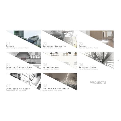 Architecture Portfolio Portfolio Design Layout Architecture