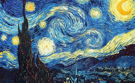 Van Gogh Starry Night Zoom Background Carrotapp