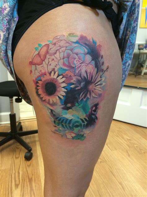 Pin By Donna Buchanan On Tattoos Girly Skull Tattoos Skull Tattoos