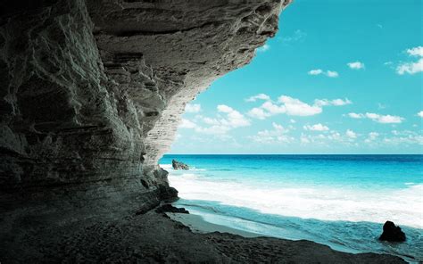 Beach Cave Wallpapers Top Free Beach Cave Backgrounds Wallpaperaccess