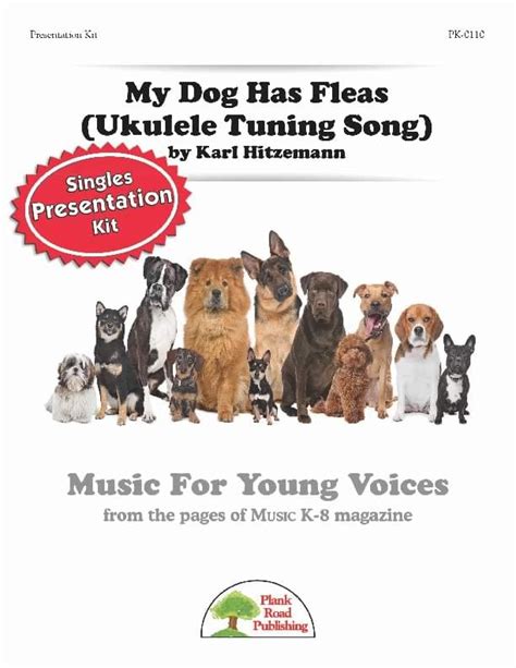 My Dog Has Fleas Presentation Kit Ukulele Tuning Music Teaching