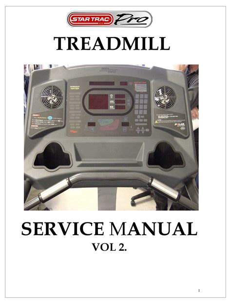 Star Trac Treadmill Service Manual Pdf Download Manualslib