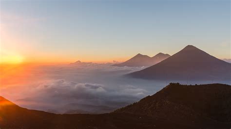 Fileview From Volcano Pacaya Guatemala Wikimedia Commons
