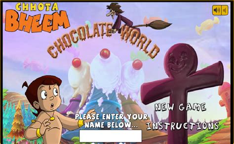 All Game Online Chota Bheem Chocolate World Game