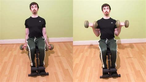 Seated Dumbbell Curls Complete Bicep Tutorial