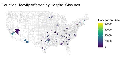 Emergency Room Access In The United States Rural Hospital Closures By Mm Medium