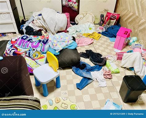 Messy House Stock Image Image Of Disorganized Clothes 297521309