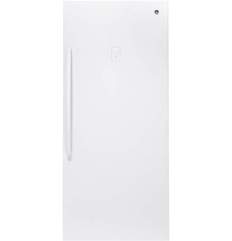 Ge 33 Inch W 213 Cu Ft Upright Freezer In White The Home Depot Canada