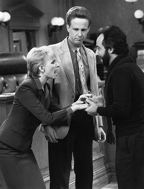 Harry Anderson Ellen Foley And Yakov Smirnoff In Night Court 1984
