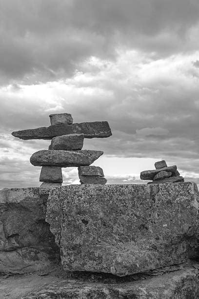 Inukshuk Silhouettes Stock Photos Pictures And Royalty Free Images Istock
