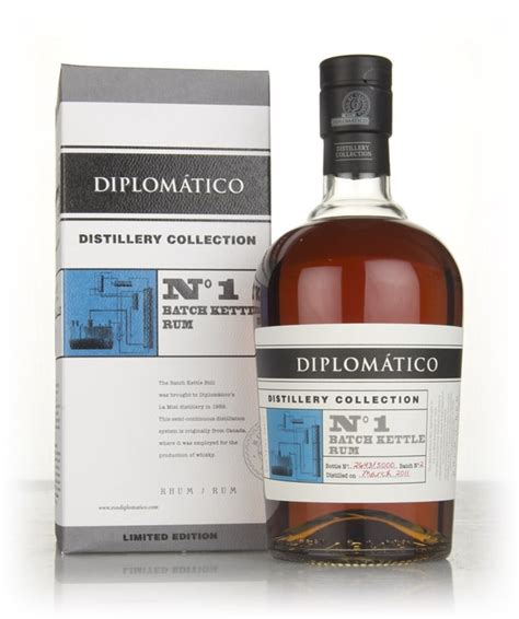 diplomático no 1 batch kettle rum distillery collection 70cl master of malt