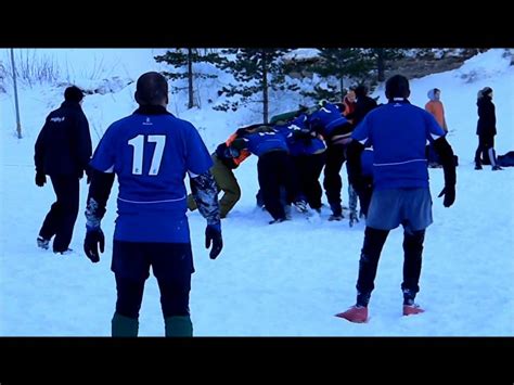 Snow Rugby Youtube