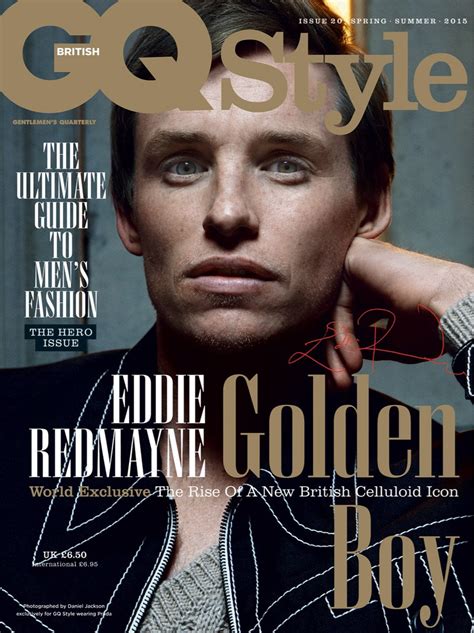 Eddie Redmayne Covers British Gq Talks Choosing Roles The Fashionisto