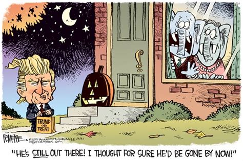 Trump Halloween Cartoon John Hawkins Right Wing News