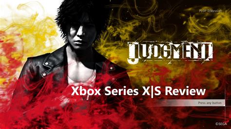 Judgment Xbox Series Xs Review Total Gaming Addicts