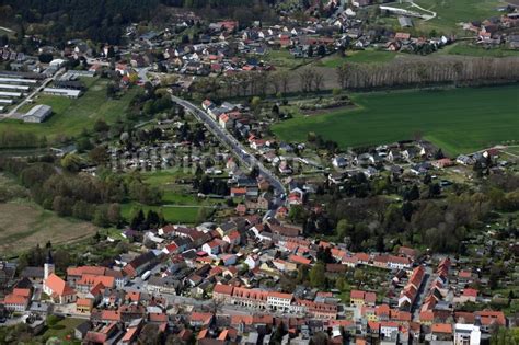 Luftaufnahme Trebbin Stadtzentrum Im Innenstadtbereich In Trebbin Im