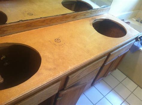 Typically used in larger bathrooms. Bathroom Vanity Counter Top Replacement - DoItYourself.com Community Forums