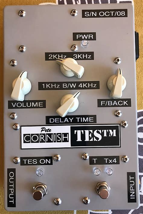 Pete Cornish Tes Tape Echo Simulator Reverb