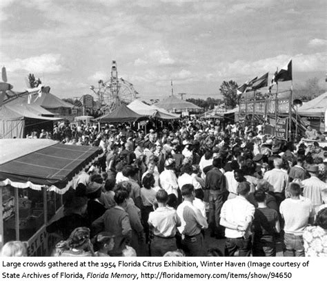 The Florida Citrus Exposition in Winter Haven, Florida was held. | Florida Historical Society