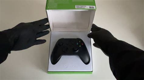 Xbox Series X Controller Carbon Black Unboxing ASMR YouTube