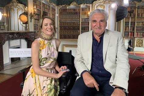 Jim Carter Mr Carson And Raquel Cassidy Miss Baxter Celebrity Gossip And Movie News