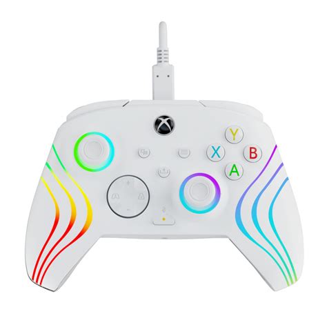 Pdp Afterglow Wave Wired Controller White Spel