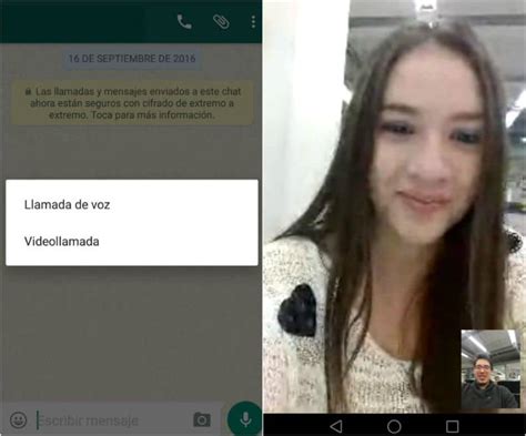 saber si alguien está haciendo una videollamada por whatsapp mira cómo se hace