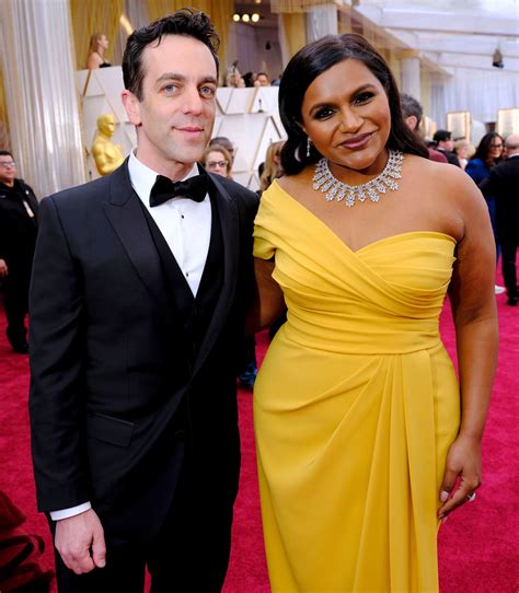 Mindy Kaling Bj Novak Share Cute Moment At Oscars 2020 Us Weekly