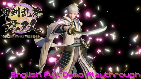 Touken Ranbu Warriors Switch English Full Demo Playthrough Youtube