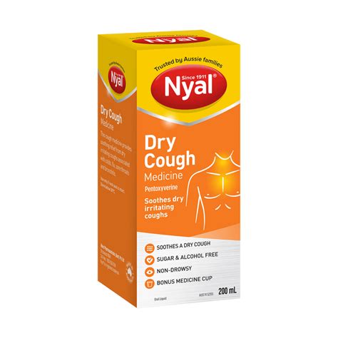 Nyal Dry Cough Medicine 200ml Nyal