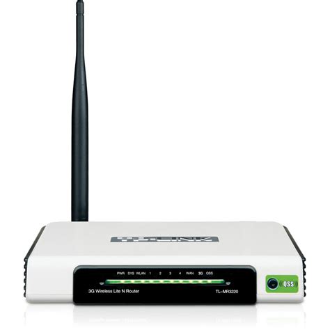 Tp Link Tl Mr3220 3g 375g Wireless N Router Tl Mr3220 Bandh