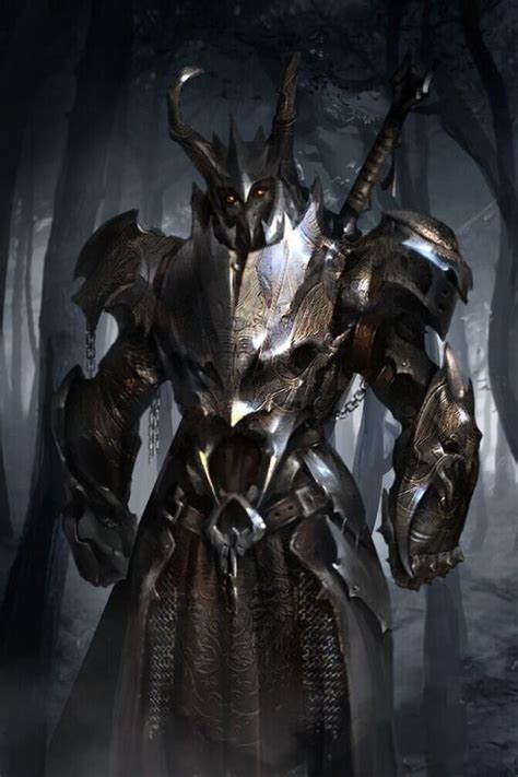 Dark Knight Armor Concept Art