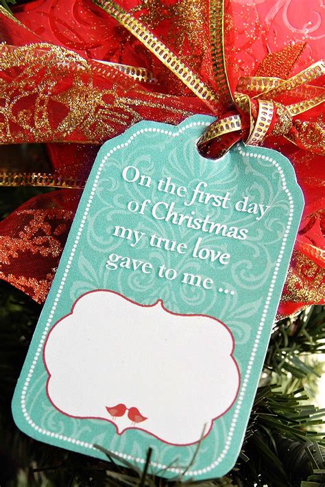 Maybe you would like to learn more about one of these? Family Home Fun: 12 Days of Christmas Gift Tag Printables