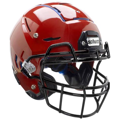 Schutt F7 Vtd Youth Football Helmet Wattached Titanium Facemask S