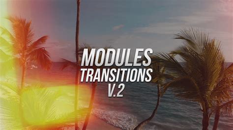 Cross dissolve, dip to black, and dip to white. Modules Transitions V2 - Premiere Pro Presets | Motion Array