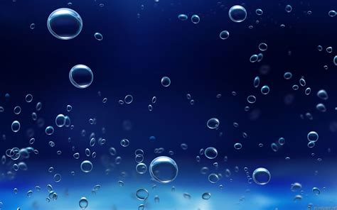Underwater Bubbles Background For Powerpoint Miscellaneous Ppt Templates