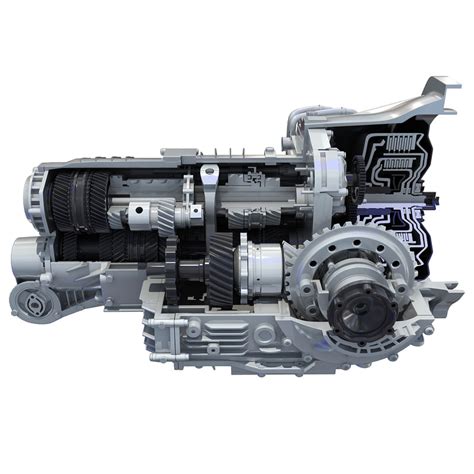 3d Transmission Cutaway Model