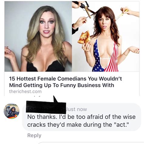 Sex With Comedians Is Scary Rjustneckbeardthings